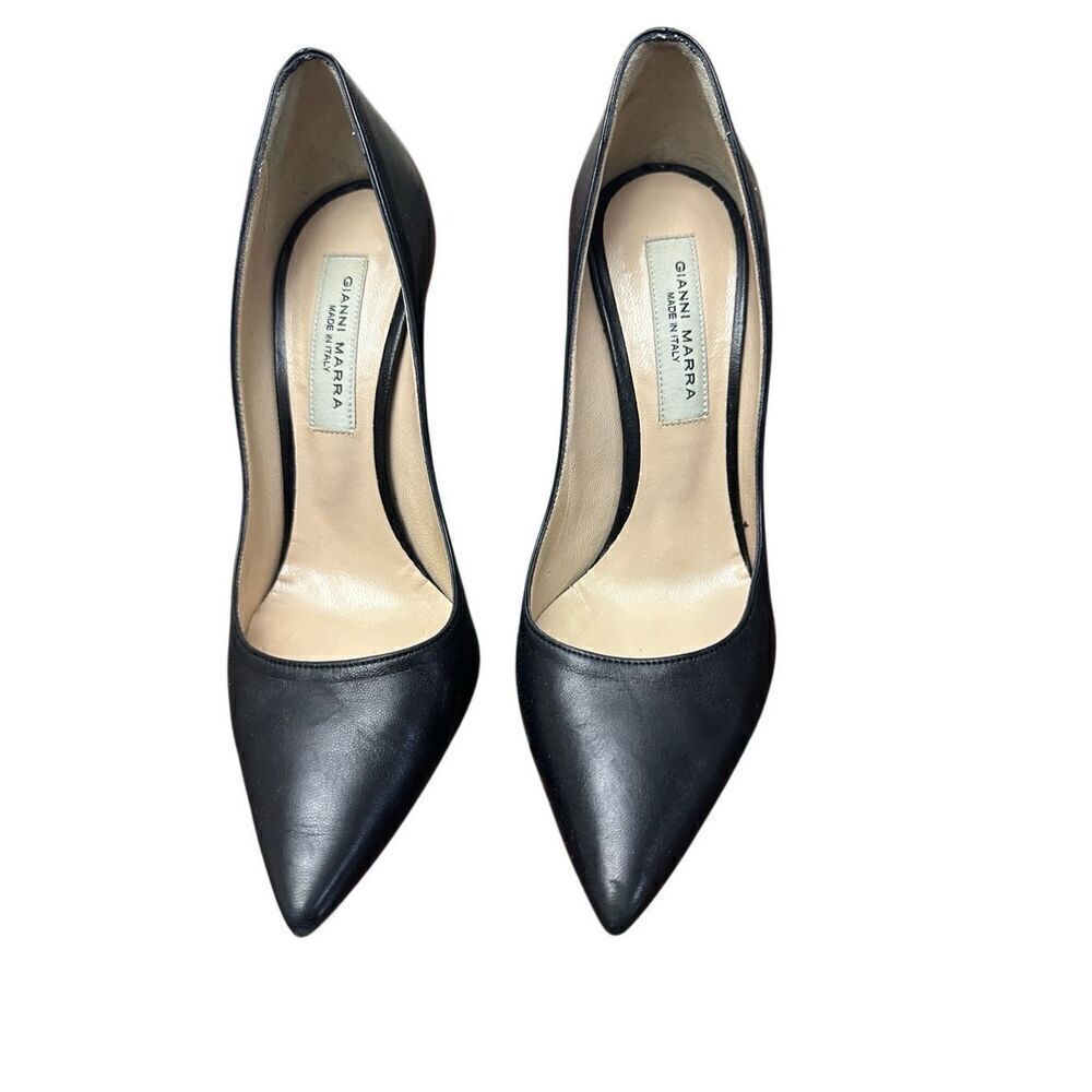 Gianni Marra Leather heels EU 37 US6.5